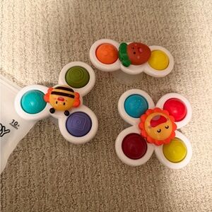 adidas Colorful Pop-Button Sensory Toys - Blue Red Yellow Green Purple